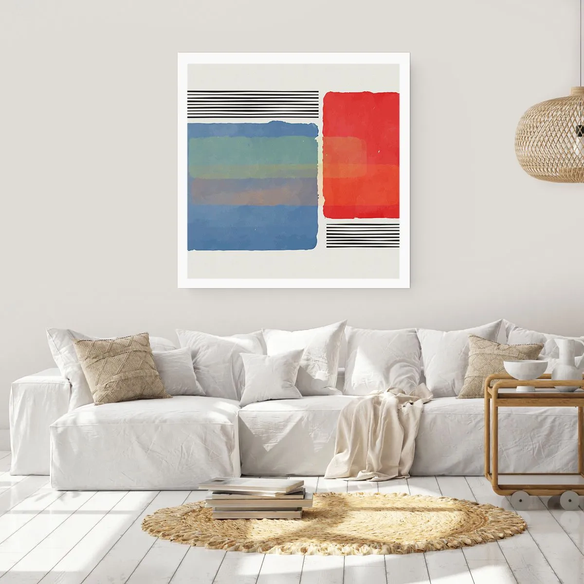 Poster - Der Geist und der Buchstabe der Geometrie - 40x40 cm