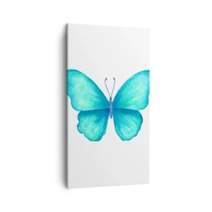 Bild auf Leinwand - Leinwandbild - Türkis von Natur aus - 45x80 cm