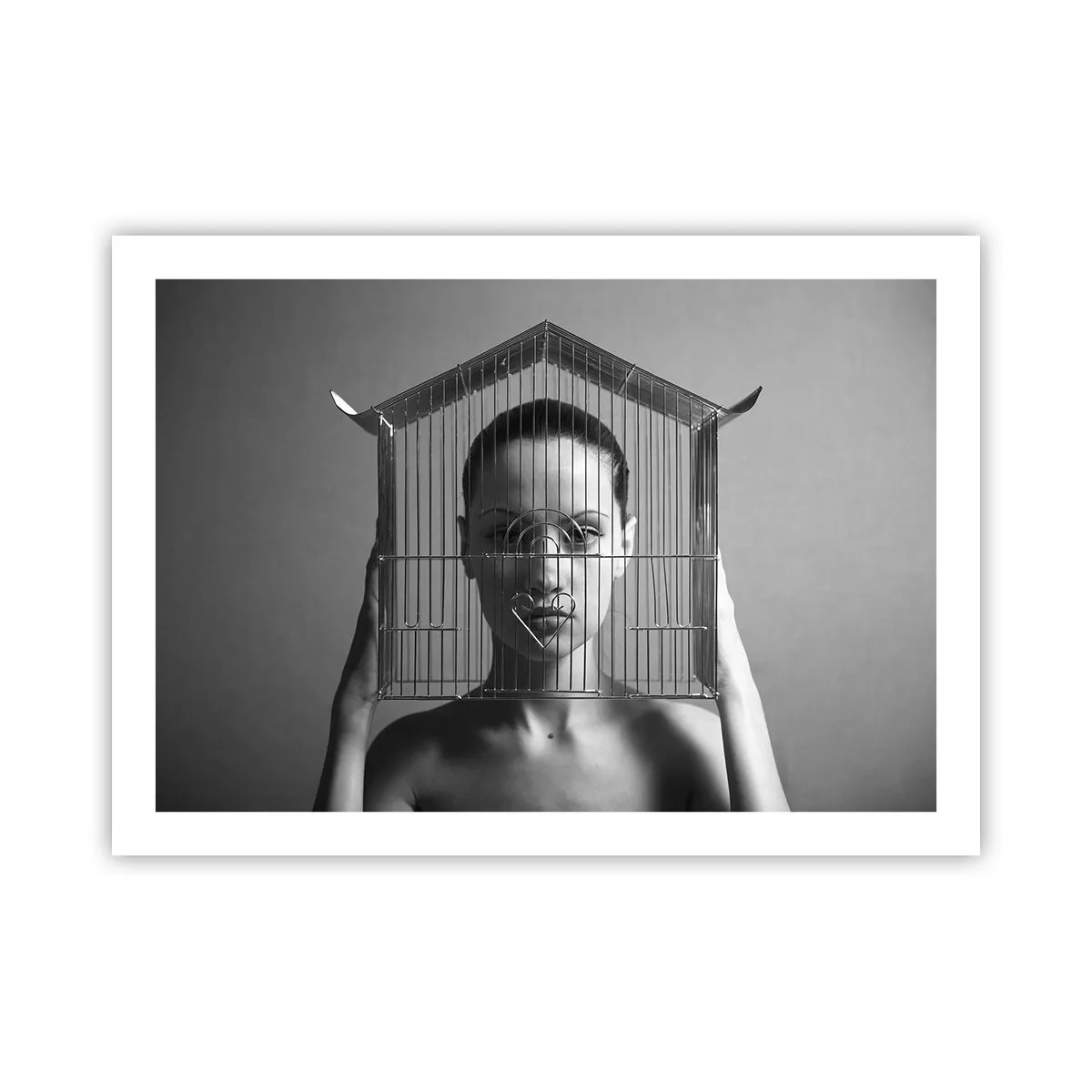 Poster - Ein leicht surreales Portrait - 70x50 cm