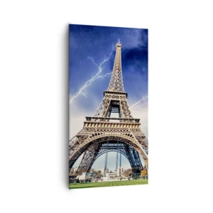 Bild auf Leinwand - Leinwandbild - Herrscherin der Stürme - 65x120 cm