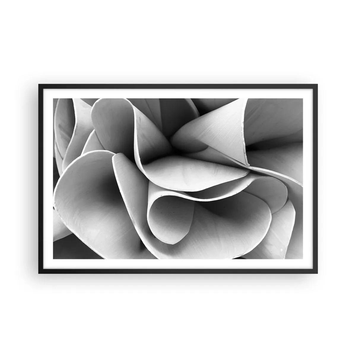 Poster in einem schwarzem Rahmen - Es passiert im Weltraum - 91x61 cm