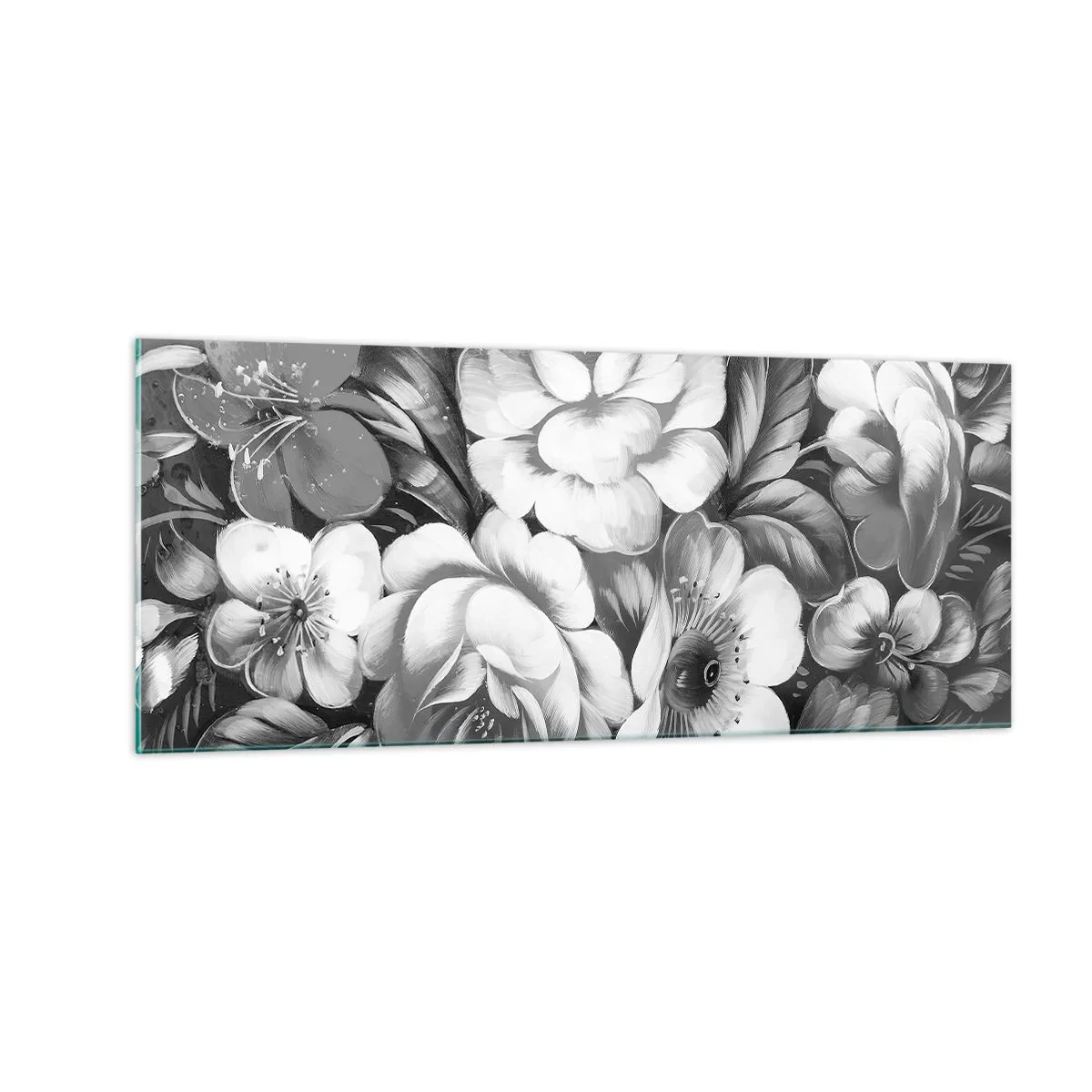 Glasbild - Bild auf glas - Schön auch in Grau - 100x40 cm