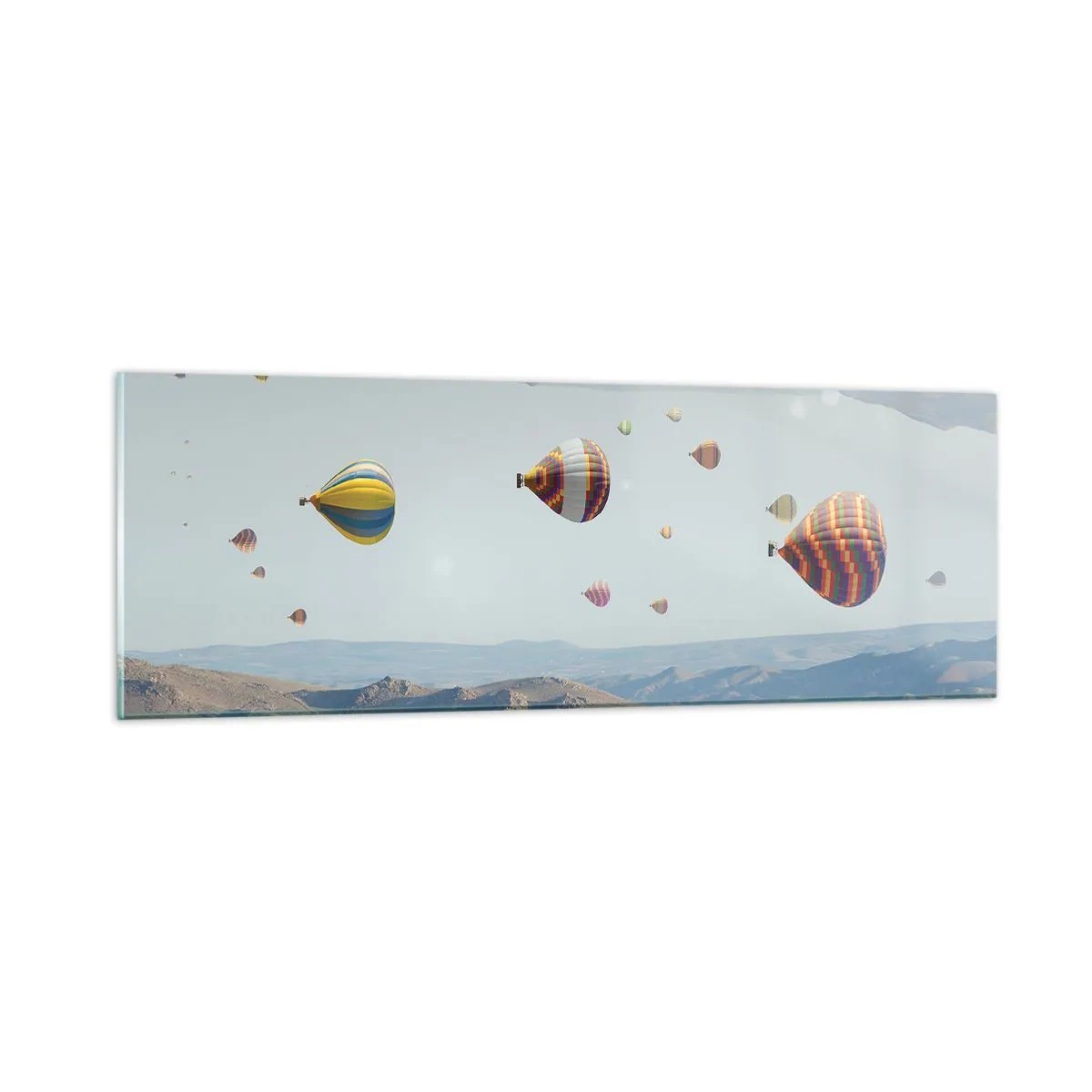 Glasbild - Bild auf glas - Hier ist alles möglich - 90x30 cm