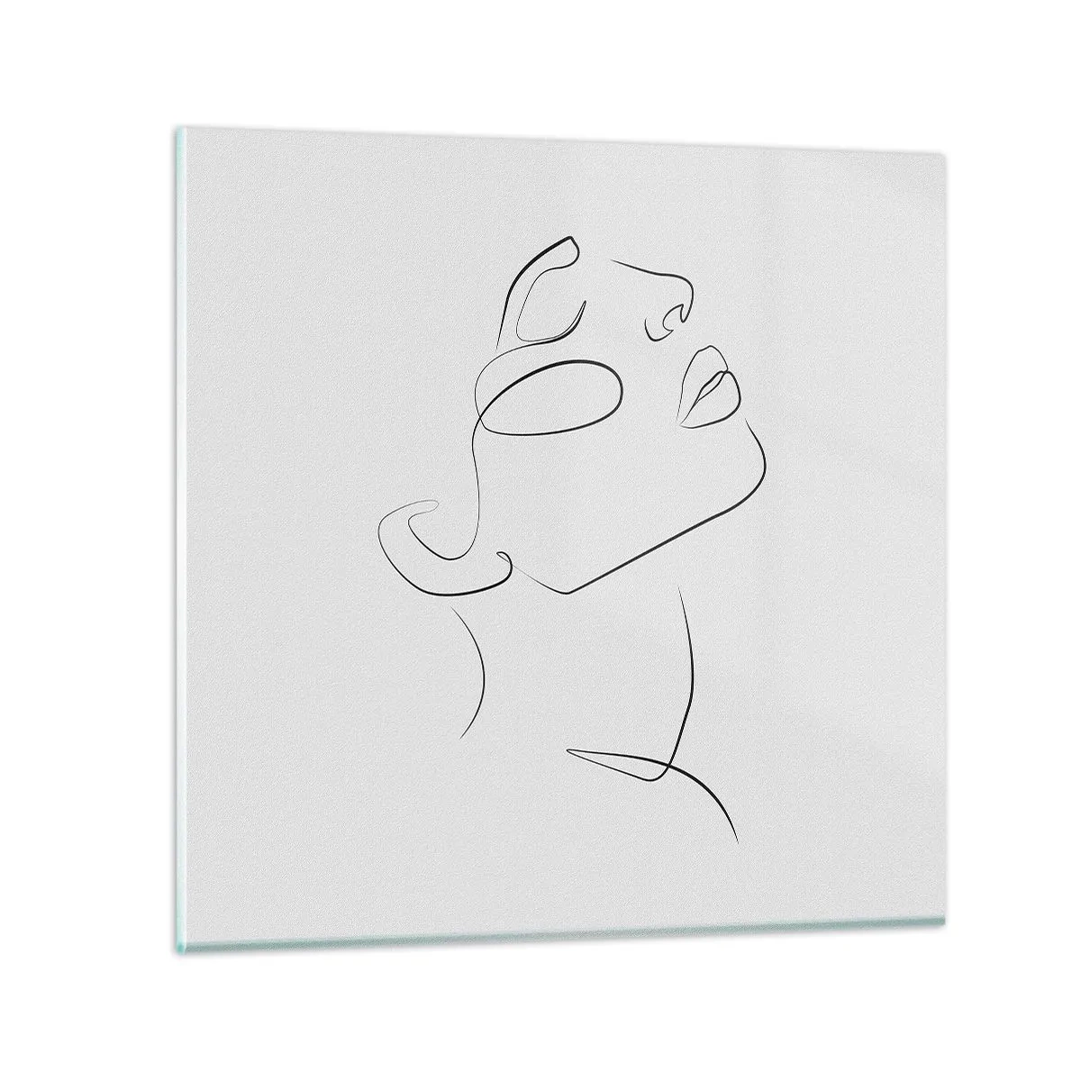 Glasbild - Bild auf glas - Die Drehungen und Wendungen der Träume - 70x70 cm