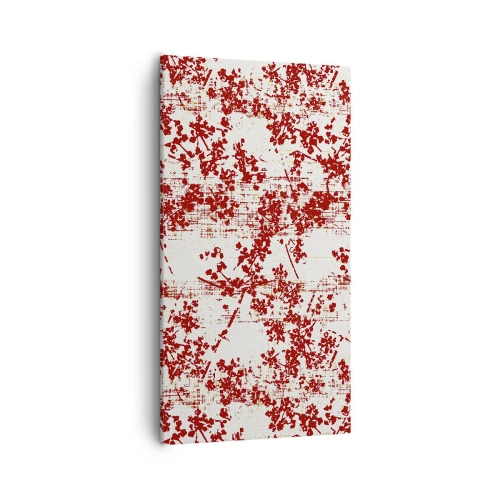 Bild auf Leinwand - Leinwandbild - Wie alter Perkal - 55x100 cm