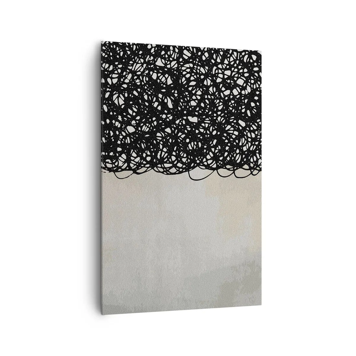 Bild auf Leinwand - Leinwandbild - Turbulente Abstraktion - 80x120 cm