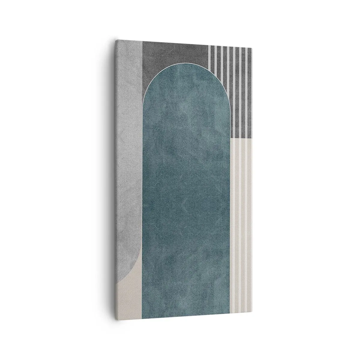 Bild auf Leinwand - Leinwandbild - Komposition auf der Ebene - 55x100 cm