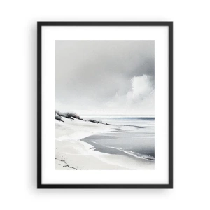 Poster in einem schwarzem Rahmen - Für immer zusammen - 40x50 cm