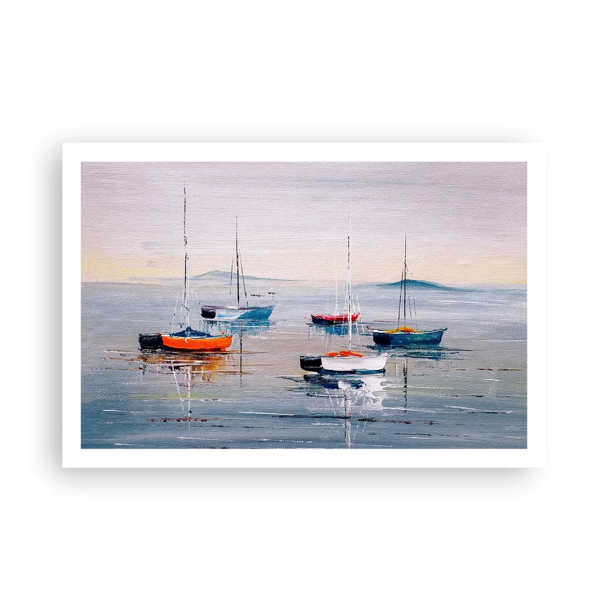 Poster - Wohlverdiente Ruhe - 91x61 cm