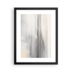 Poster in einem schwarzem Rahmen - Nachdenkliche Distanz - 30x40 cm