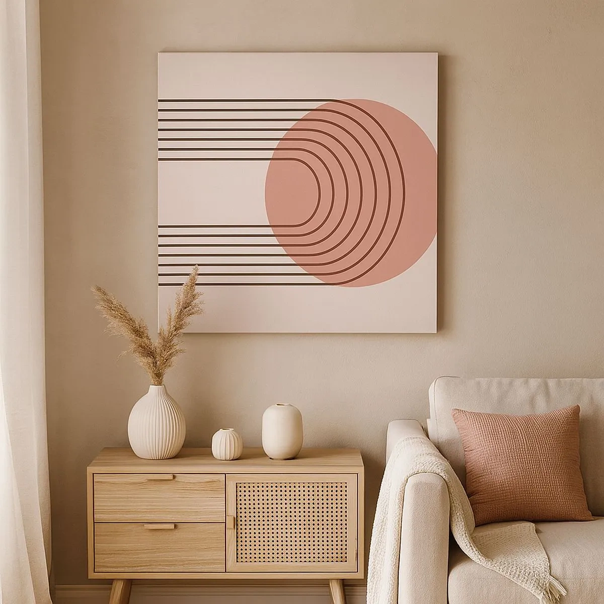 Bild auf Leinwand - Leinwandbild - Unwiderstehliche Anziehungskraft - 30x30 cm