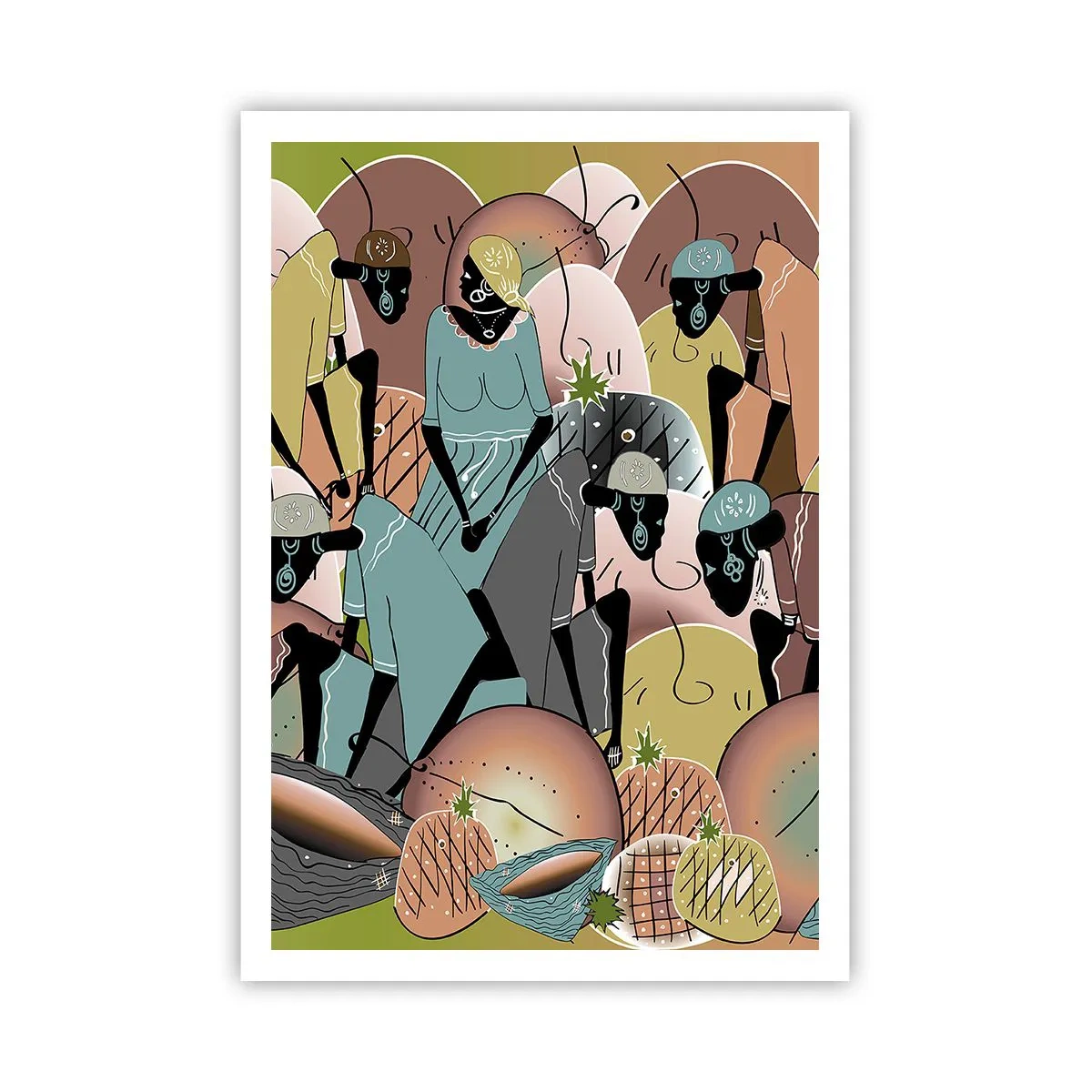 Poster - Ein toller Urlaub steht bevor - 70x100 cm