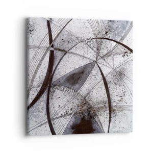 Bild auf Leinwand - Leinwandbild - Futuristische Fantasie - 40x40 cm