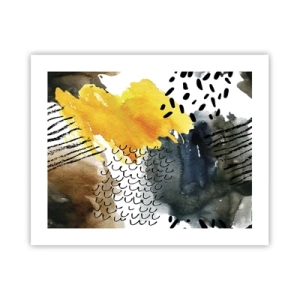 Poster - Ein Treffen der Elemente der Natur - 50x40 cm