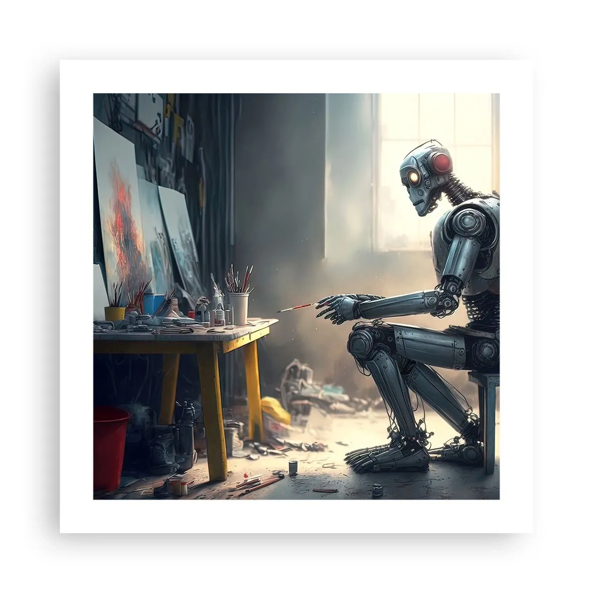 Poster - Schöpfungsakt - 50x50 cm