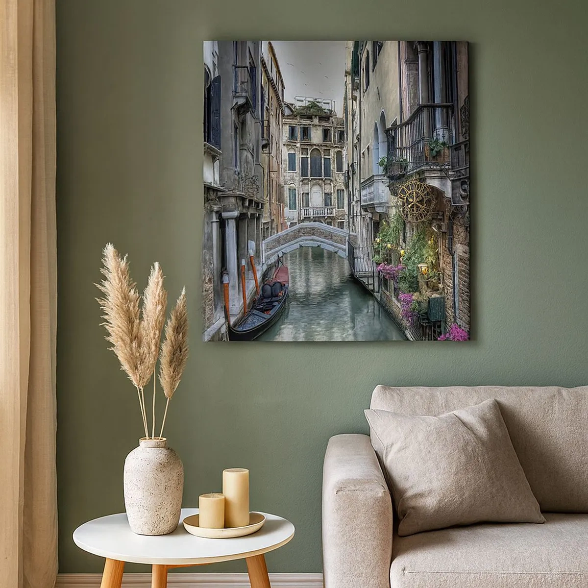 Bild auf Leinwand - Leinwandbild - Seit Jahrhunderten in stiller Besinnung - 30x30 cm