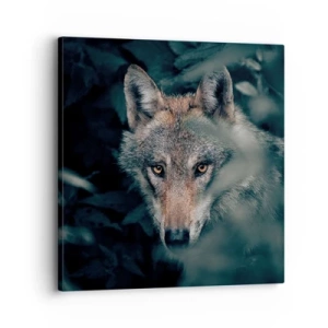 Bild auf Leinwand - Leinwandbild - Jäger - 30x30 cm