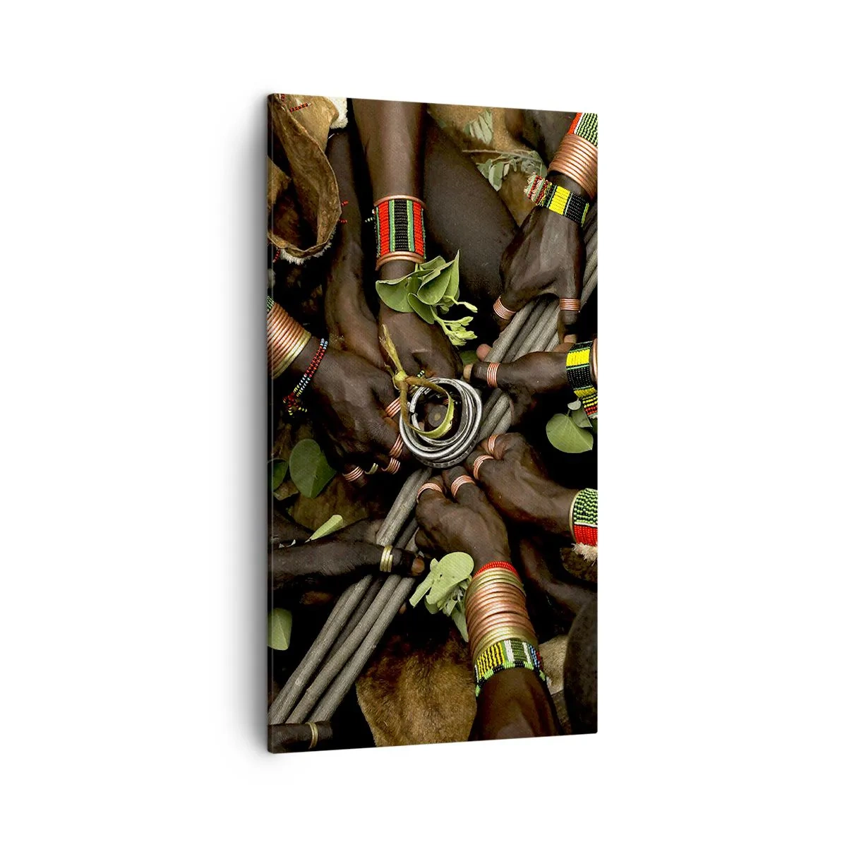 Bild auf Leinwand - Leinwandbild - Wir sind zusammen - 45x80 cm