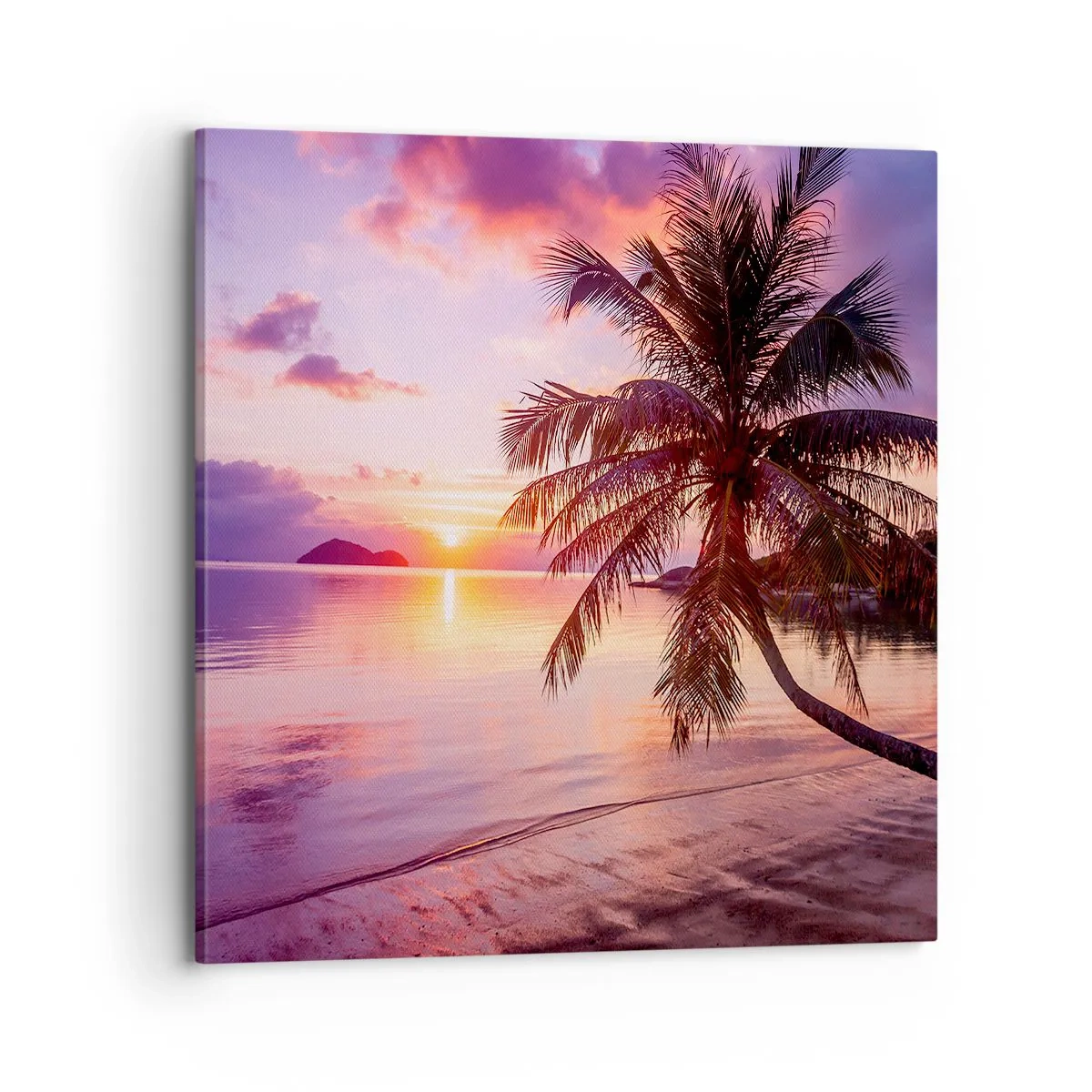 Bild auf Leinwand - Leinwandbild - Behaglichkeit bis zum Horizont - 70x70 cm