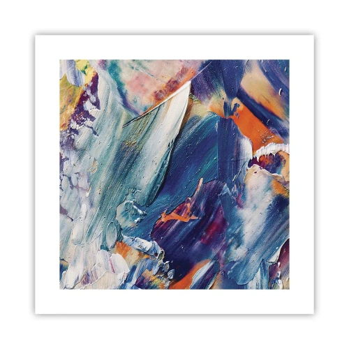 Poster - Farbverwirrung - 40x40 cm