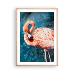 Poster in einem Rahmen aus heller Eiche - Von Natur aus dekorativ - 50x70 cm