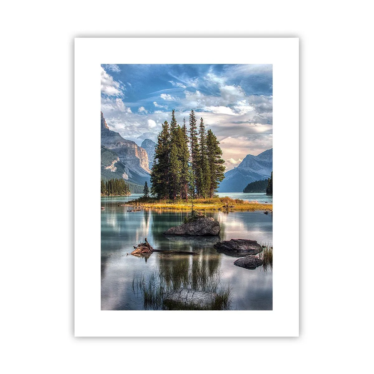 Poster - An dem tollen und sauberen Wasser ... - 30x40 cm