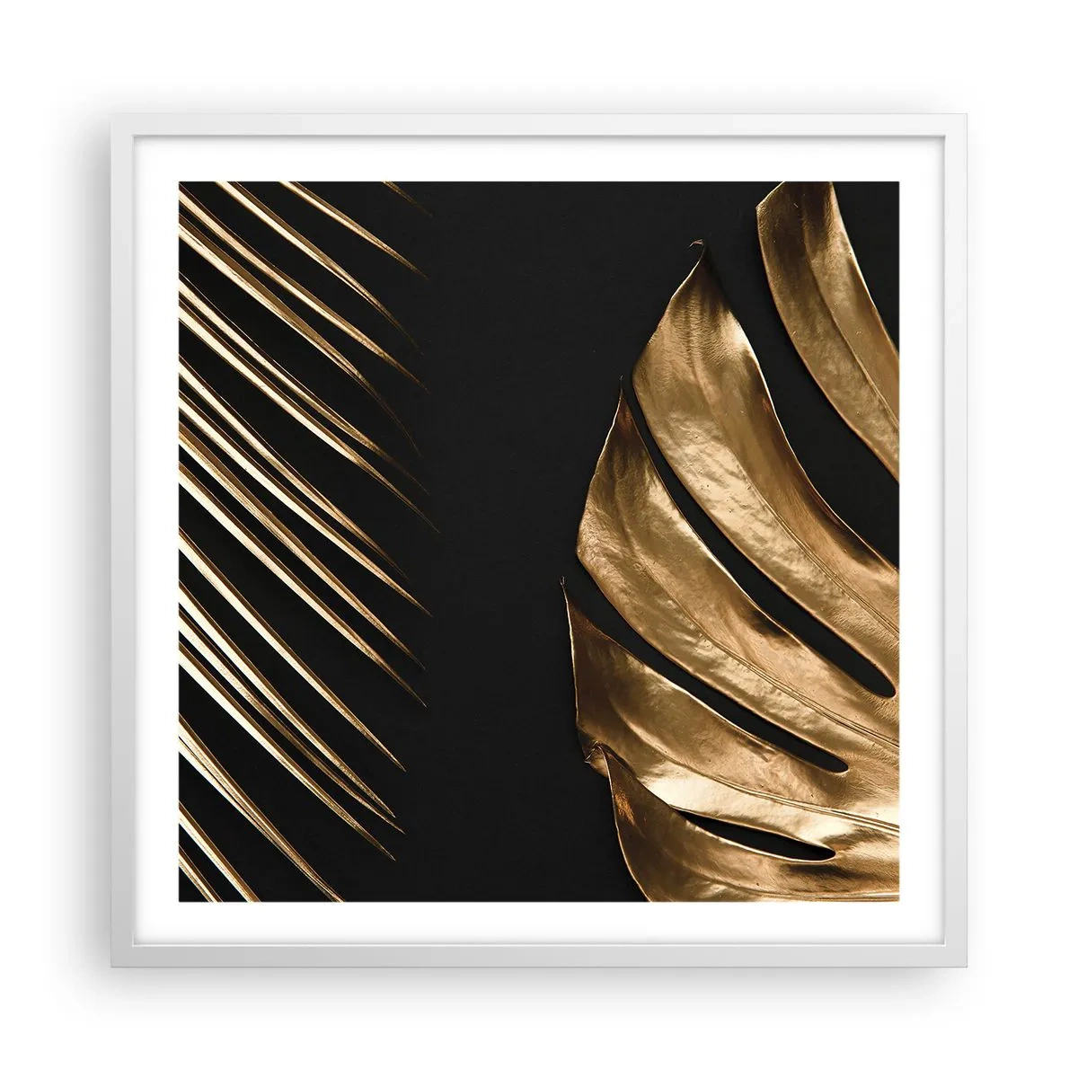 Poster in einem weißen Rahmen - Anders und genauso teuer - 60x60 cm