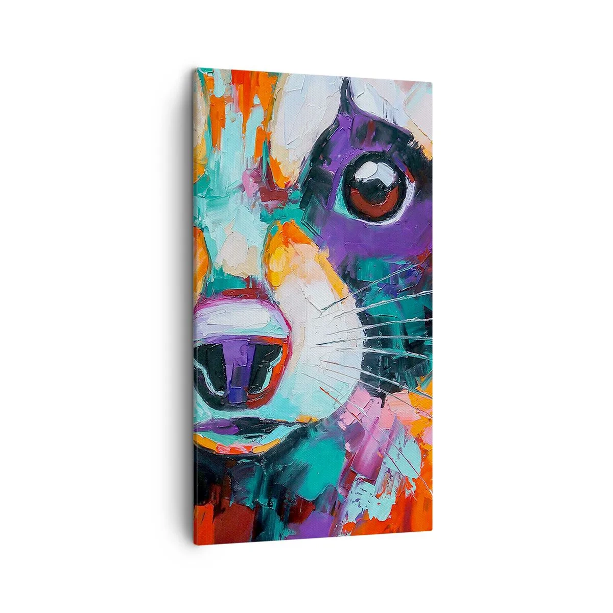 Bild auf Leinwand - Leinwandbild - Nur gute Emotionen - 45x80 cm