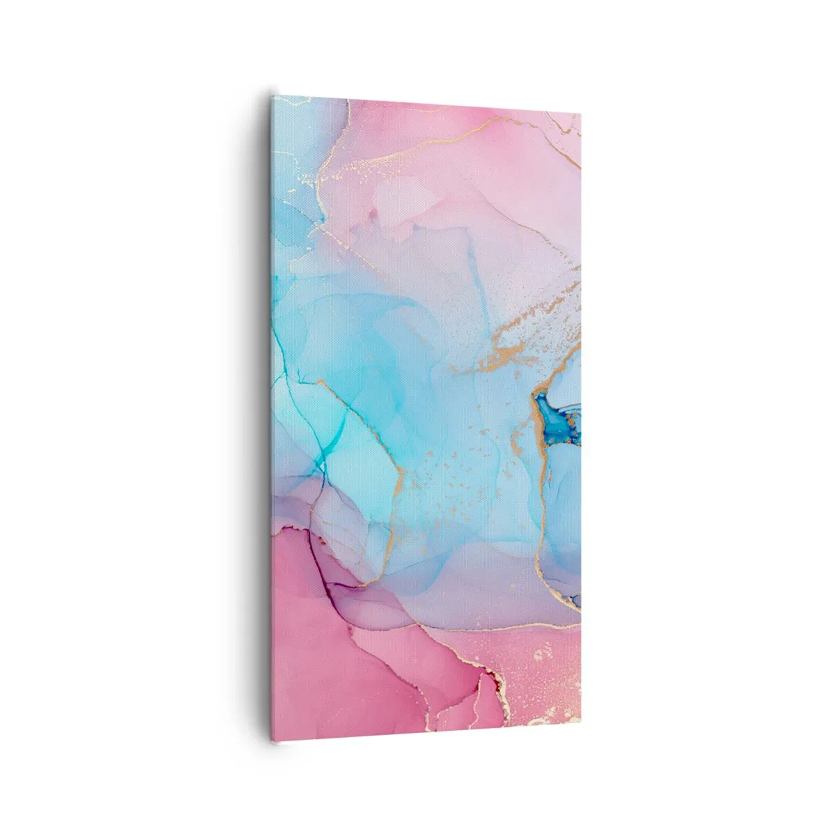 Bild auf Leinwand - Leinwandbild - Begegnung und Durchdringung - 65x120 cm