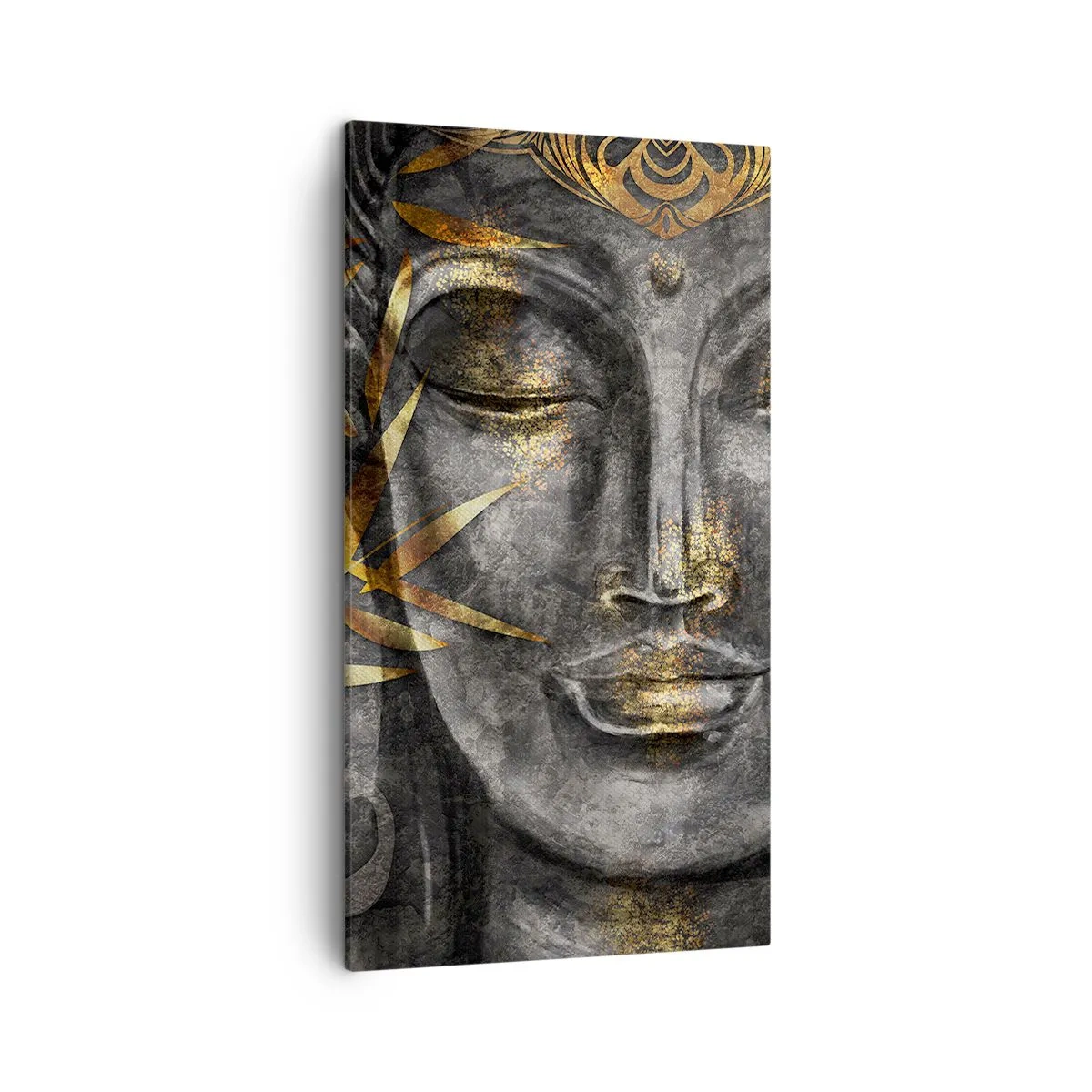Bild auf Leinwand - Leinwandbild - Fühle den Frieden - 45x80 cm