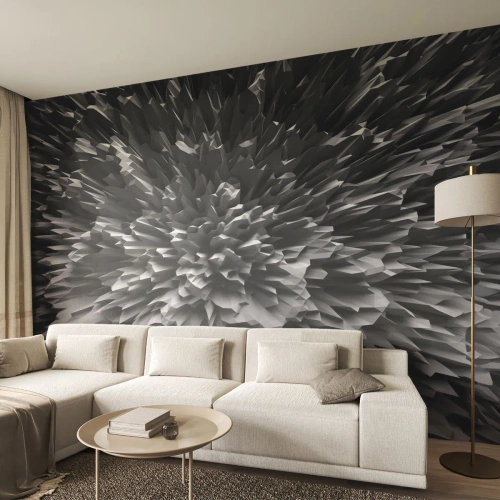 Fototapete Standard Eco - Härter kann es nicht werden - 3D, Modern, Dreidimensional - 500x350 cm