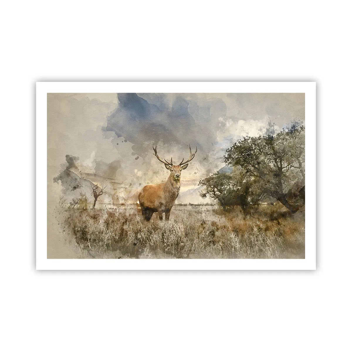 Poster - Würde – Stärke – Würde - 91x61 cm