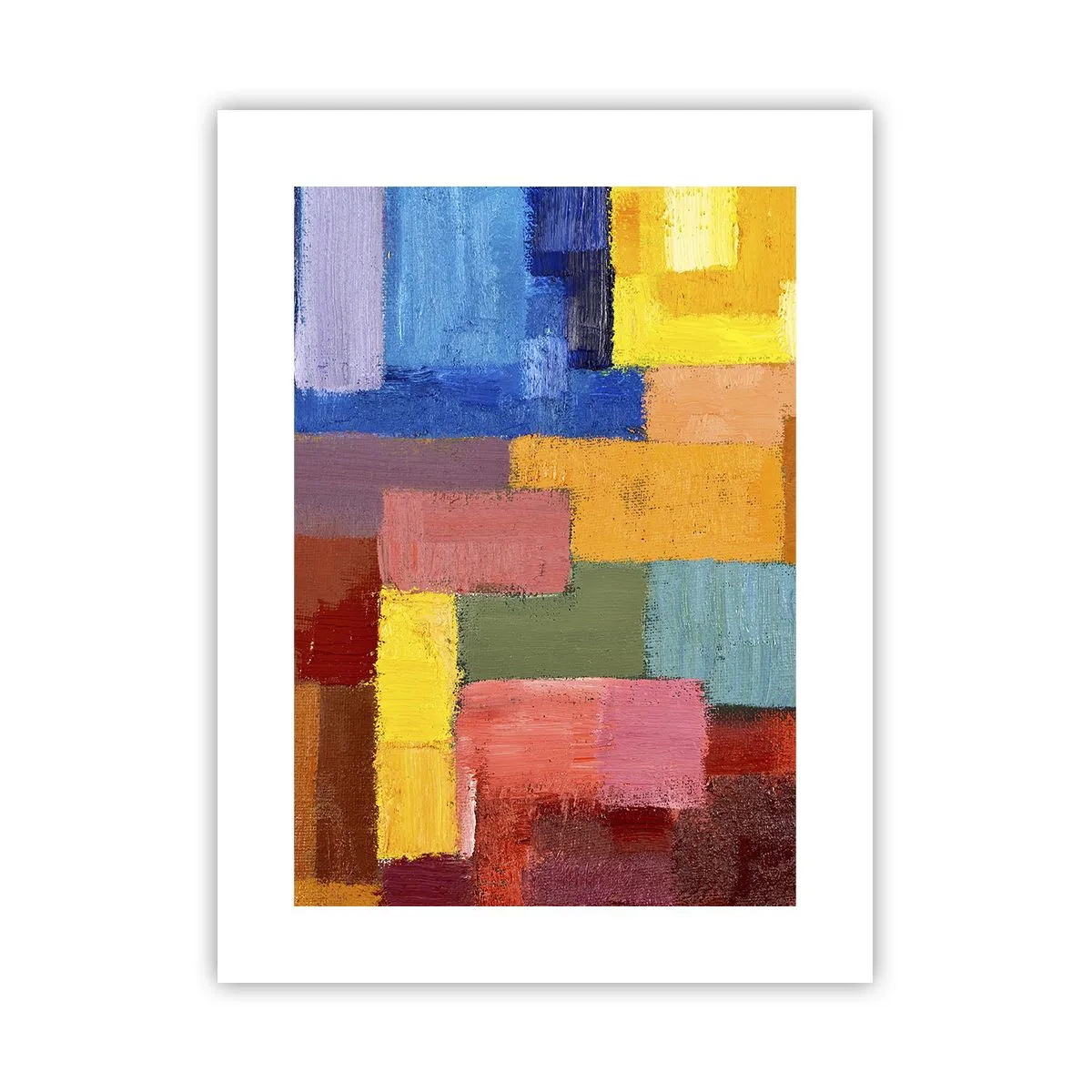 Poster - Jeder ist anders, alle bunt - 30x40 cm