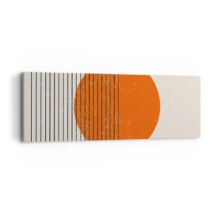 Bild auf Leinwand - Leinwandbild - Immer die Sonne - 90x30 cm