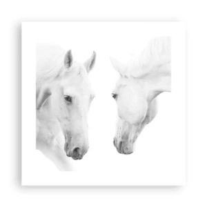 Poster - Ist das Freundschaft...? - 40x40 cm