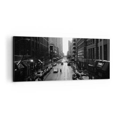 Bild auf Leinwand - Leinwandbild - Ein weiterer Tag wie jeder andere Tag - 100x40 cm