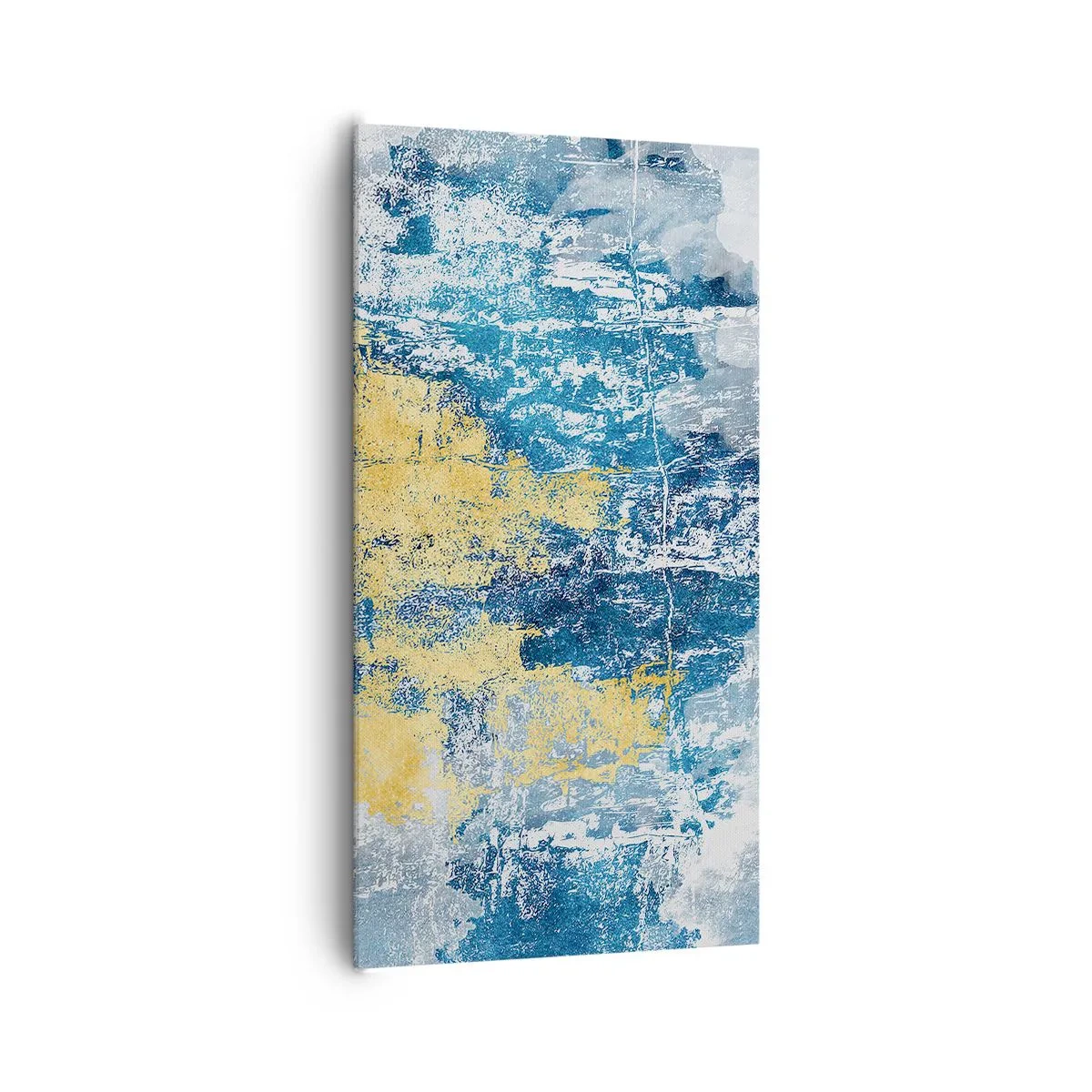Bild auf Leinwand - Leinwandbild - Abstraktion voller Wetter - 65x120 cm
