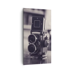 Bild auf Leinwand - Leinwandbild - Zauber alter Fotografie - 55x100 cm