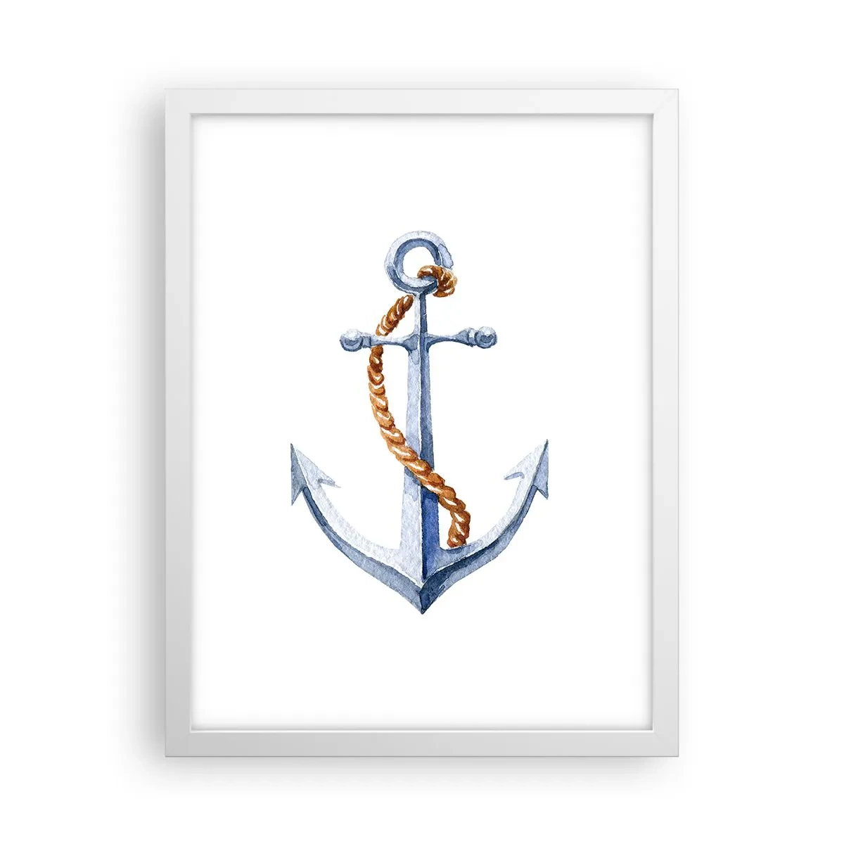 Poster in einem weißen Rahmen - Ahoi Abenteuer! - 30x40 cm