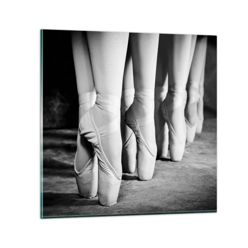 Glasbild - Bild auf glas - Gemeinsam, leicht - 70x70 cm