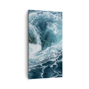 Bild auf Leinwand - Leinwandbild - Das Tor zum Mittelpunkt der Erde - 55x100 cm