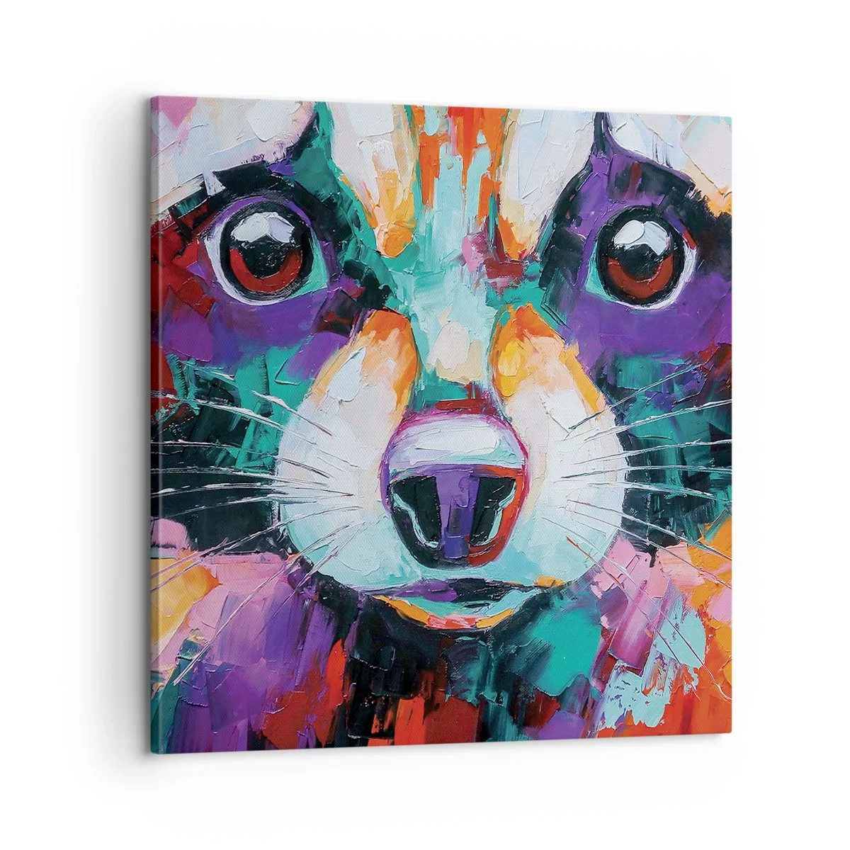 Bild auf Leinwand - Leinwandbild - Nur gute Emotionen - 60x60 cm