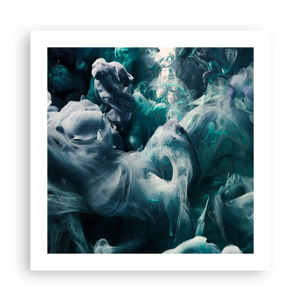 Poster - Farbbewegung - 50x50 cm