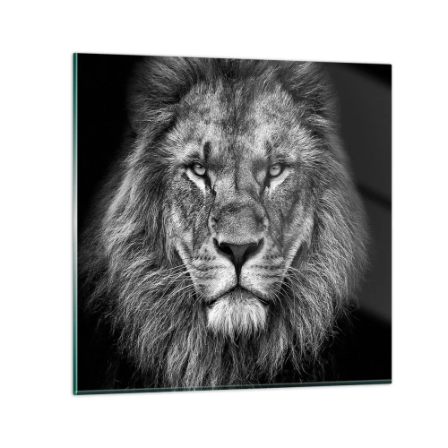 Glasbild - Bild auf glas - Im Krönungsgewand - 30x30 cm