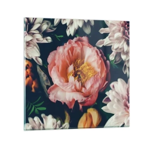 Glasbild - Bild auf glas - Mit barocker Pracht - 70x70 cm