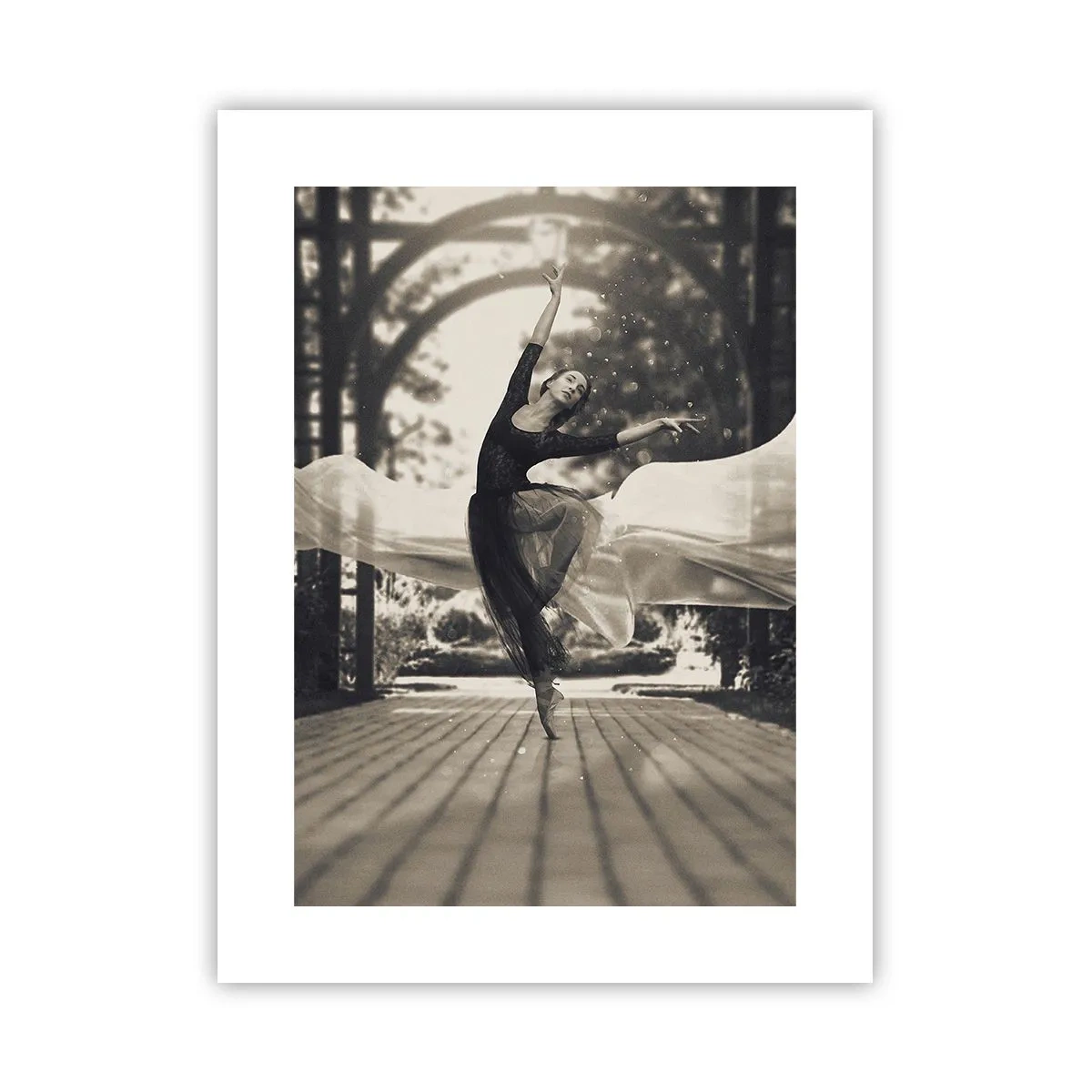 Poster - Der Tanz des Gartengeistes - 30x40 cm
