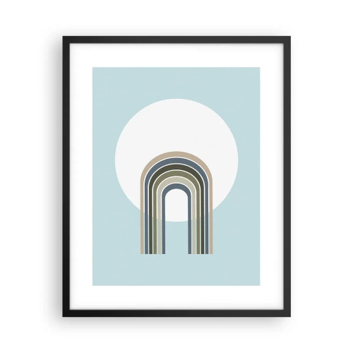 Poster in einem schwarzem Rahmen - Unwiderstehliche Anziehungskraft - 40x50 cm