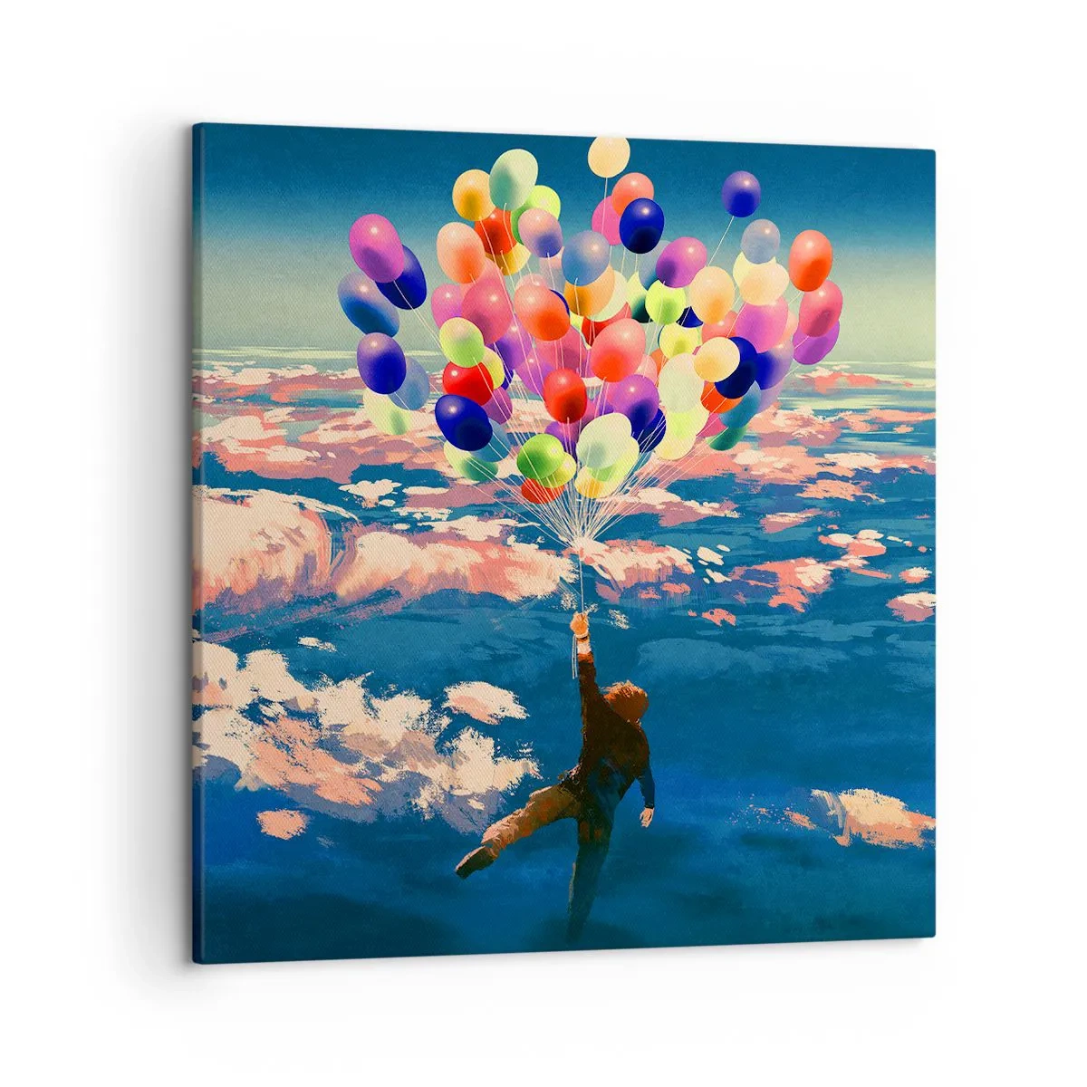 Bild auf Leinwand - Leinwandbild - Ein Kindheitstraum wird wahr - 50x50 cm