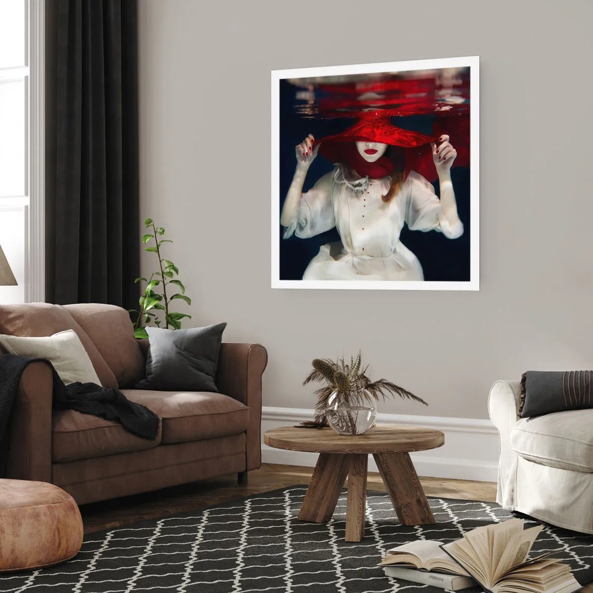 Poster - Boshafte Göttin in der slawischen Mythologie - 40x40 cm