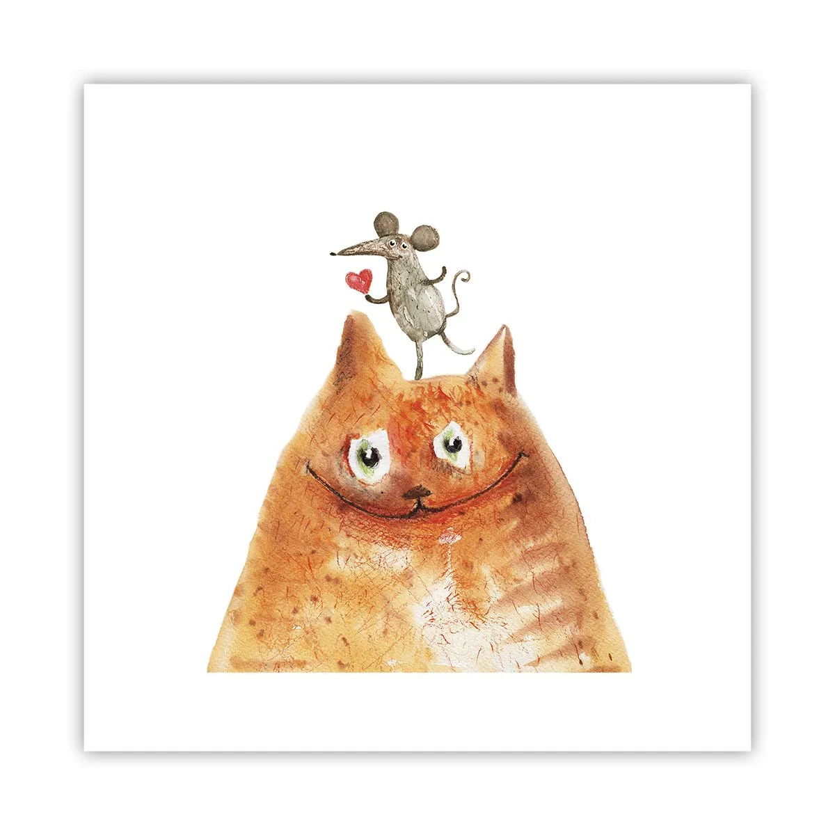 Poster - Paradoxien der Liebe - 30x30 cm